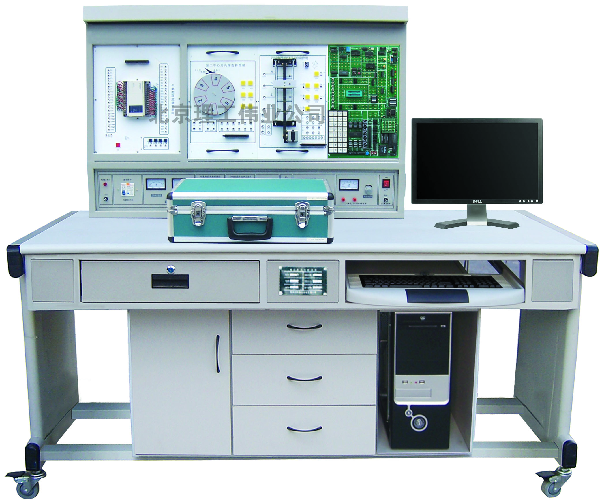 LGS-01B PLC可編程控制系統(tǒng)、單片機實驗開發(fā)系統(tǒng),自動控制原理綜合實驗裝置